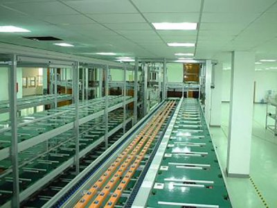 集电倍速链输送线 